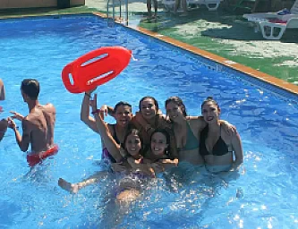Comida y Pool Party