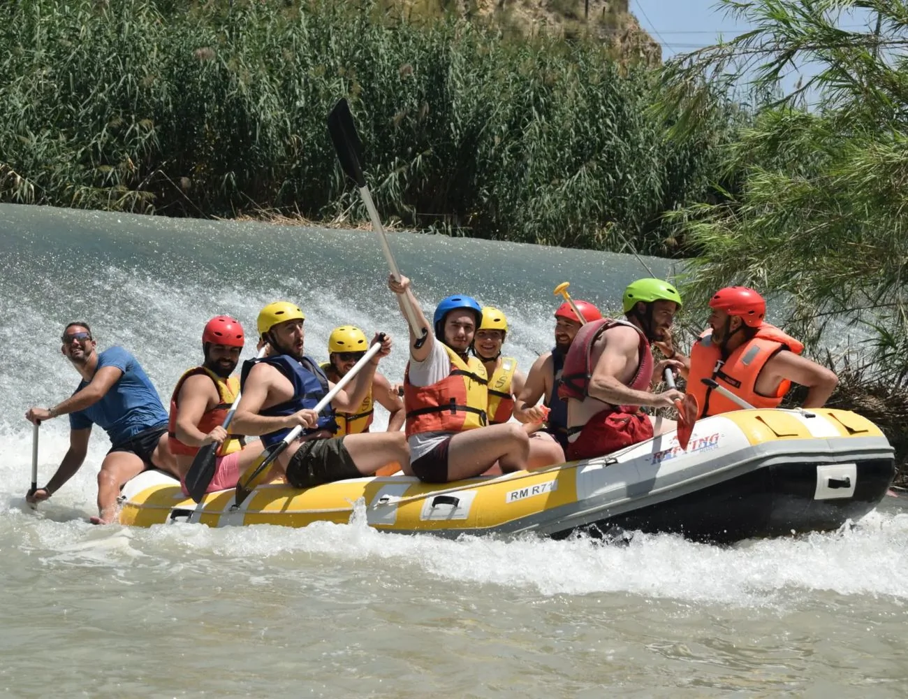 RAFTING MURCIA CON COMIDA