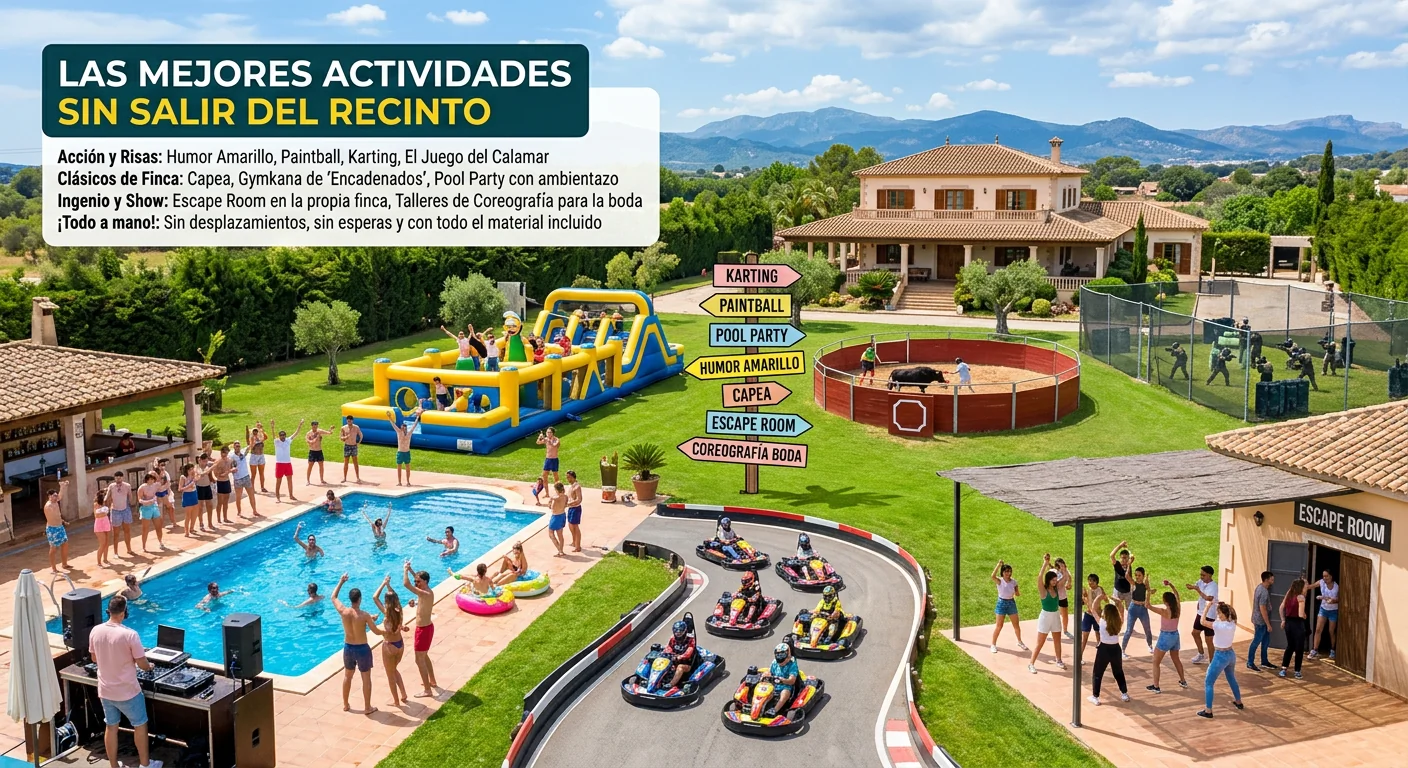 Las mejores actividades sin salir del recinto.