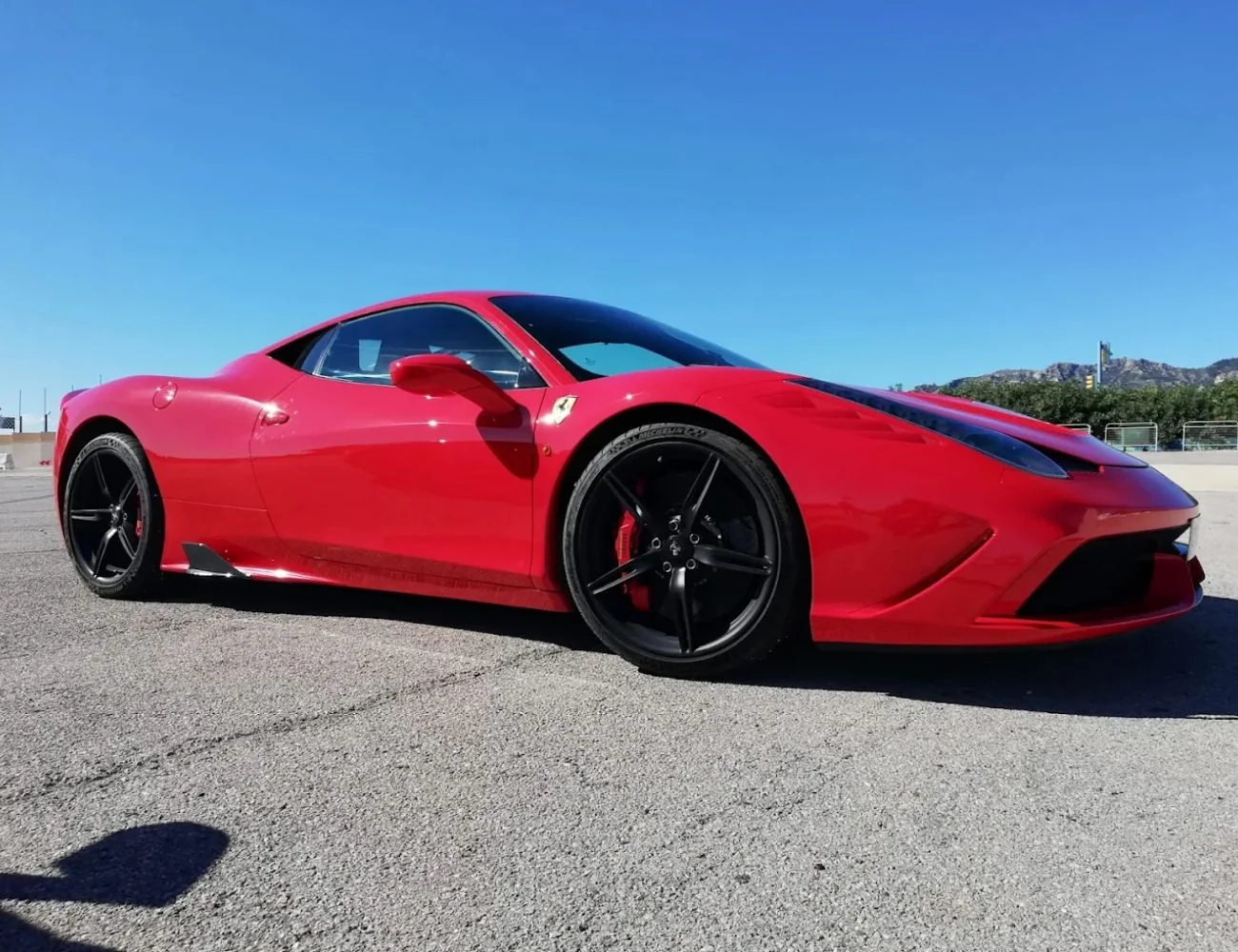 Conducción de un Ferrari 430 o Lamborghini Gallardo en Circuito