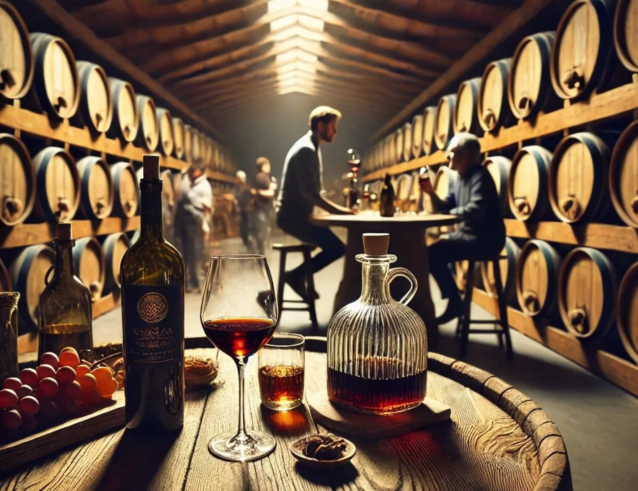 VISITA A BODEGA + CATA DE 1 VERMUT + 2 VINOS