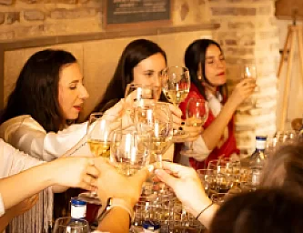 Cata de flores comestibles con maridaje de vino