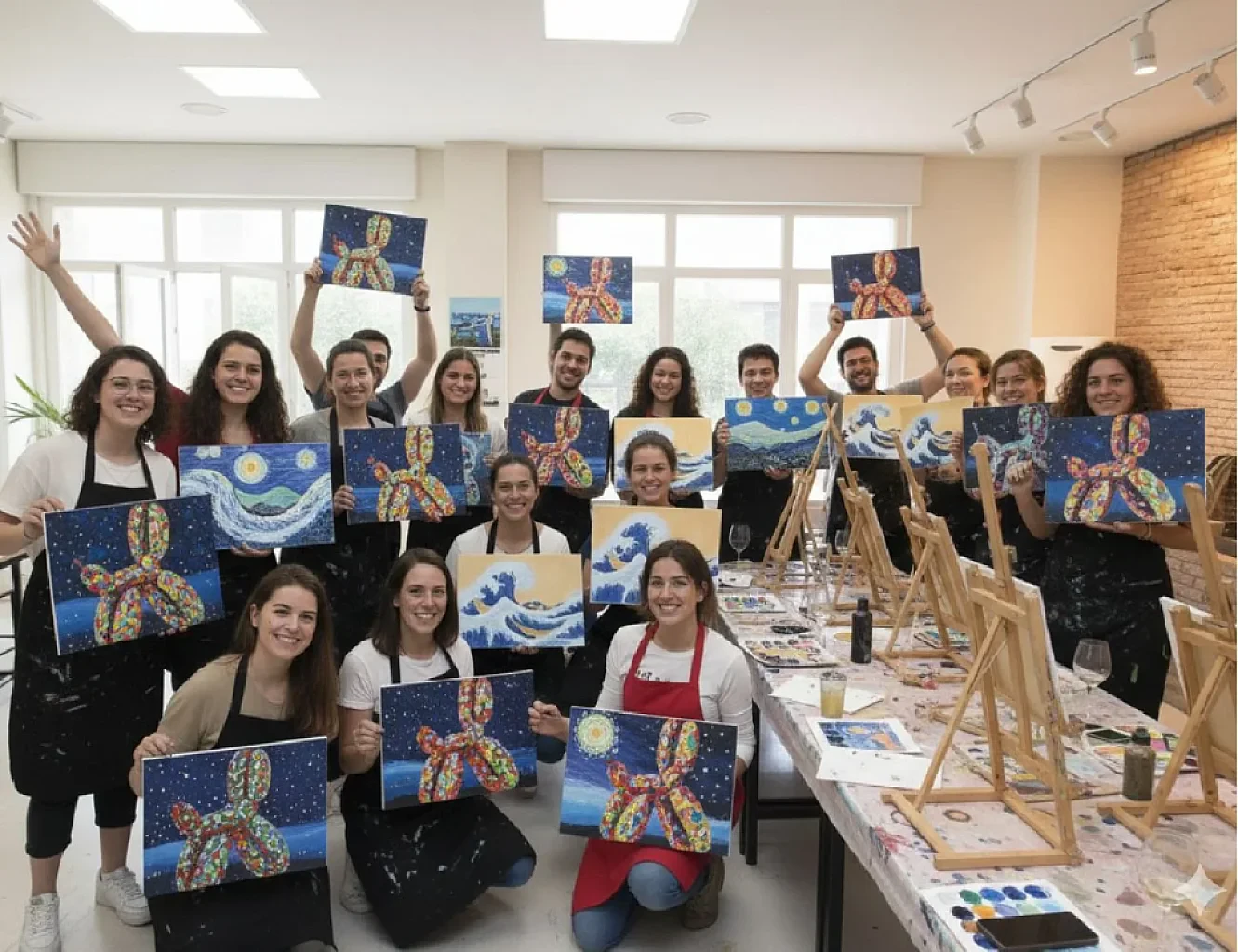 Pintura y Vino Paradise Despedidas