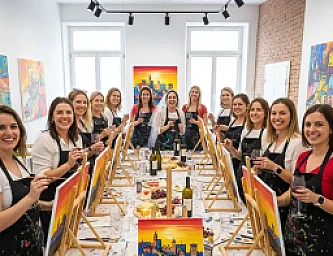 Pintura y Vino